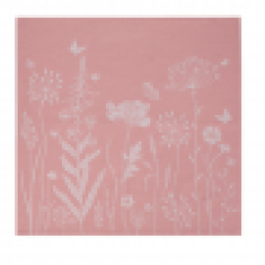 Theedoek - Wild Flowers - Pink